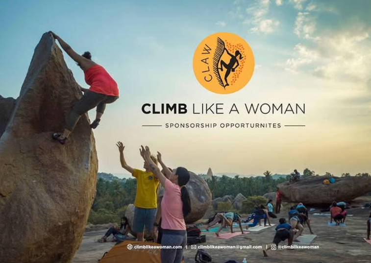 Gowri Varanashi & Mel Batson NGO CLAW (Climb like a woman)